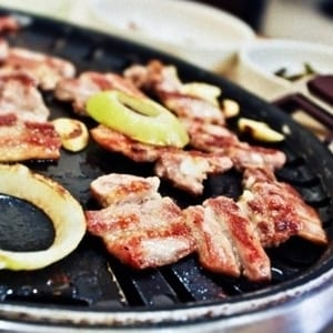 Samgyupsal (Grilled pork belly)