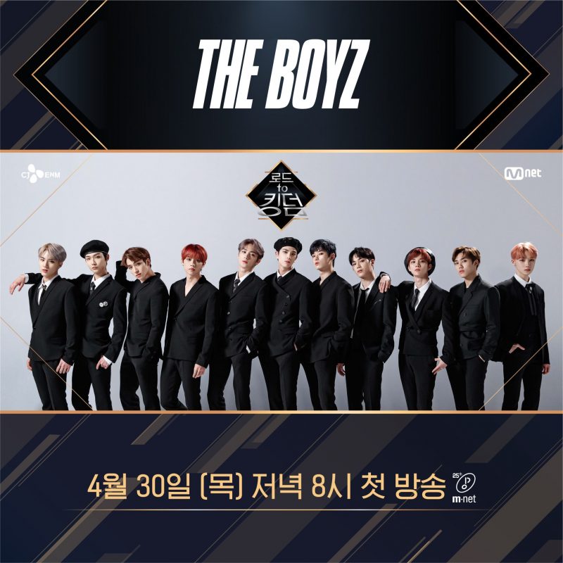 The Boyz kingdom group photo
