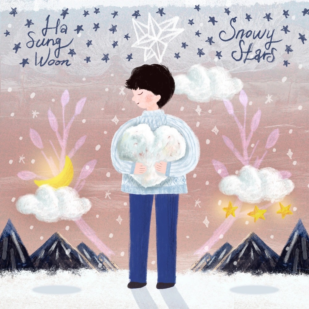 Ha Sungwoon Digital Single Snowy Stars