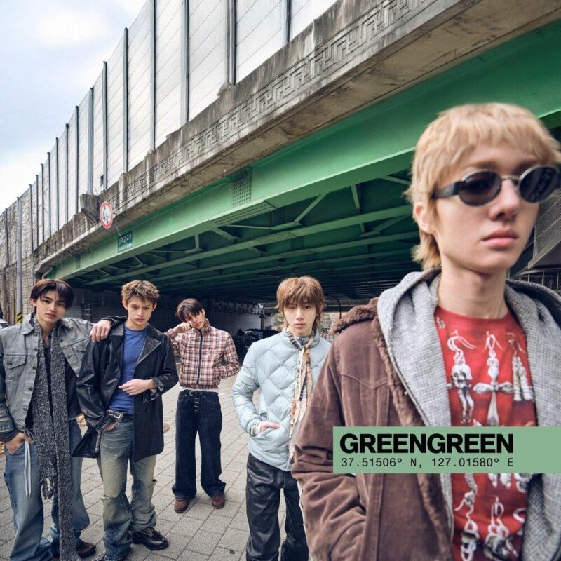 CORTIS GREENGREEN Album Cover